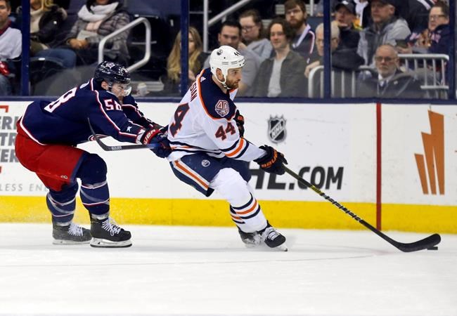 Draisaitl, Koskinen lift Oilers over Blue Jackets 4-0 | iNFOnews.ca