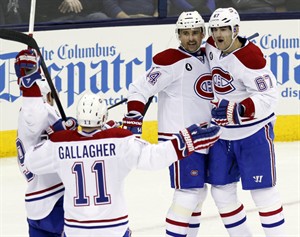 Pacioretty scores 2 power-play goals, Subban adds another in Canadiens' 3-2 win over Columbus | iNFOnews.ca CP31481894