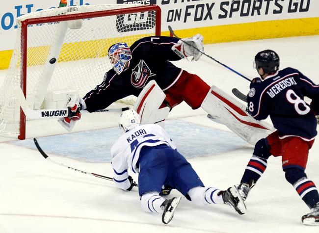Nylander, Komarov lead Maple Leafs past Blue Jackets 5-2 | iNFOnews.ca