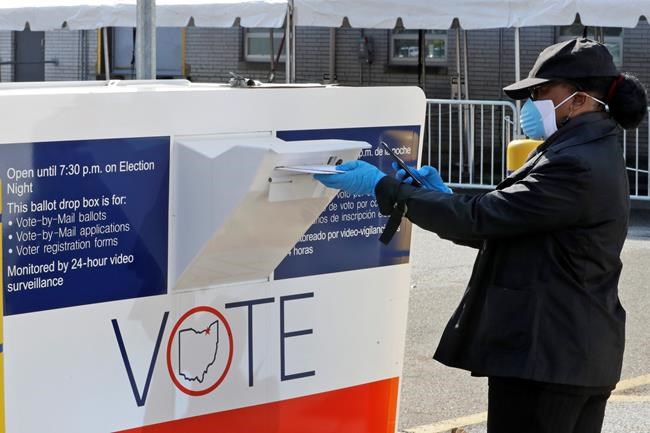 Ohio limit of 1 ballot drop box per county blocked, appealed | iNFOnews.ca