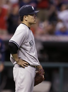 Yankees' Tanaka on DL with inflamed elbow, has MRI on his right arm | iNFOnews.ca