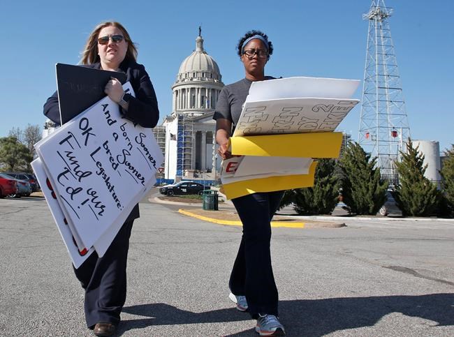The Latest: Ky. governor: Teachers left children vulnerable | iNFOnews.ca