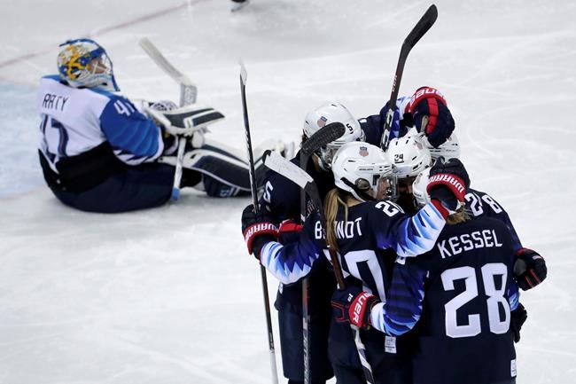 US women back in gold medal game after 5-0 win over Finland | iNFOnews.ca