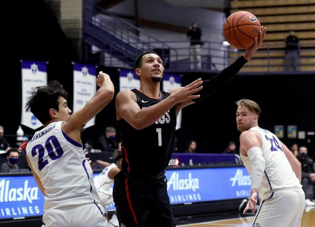 Ayayi gets Zags' 1st ever triple-double in rout of Portland, Nembhard adds 10 | iNFOnews.ca Ayayi gets Zags' 1st ever triple-double in rout of Portland, Nembhard adds 10 | iNFOnews.ca