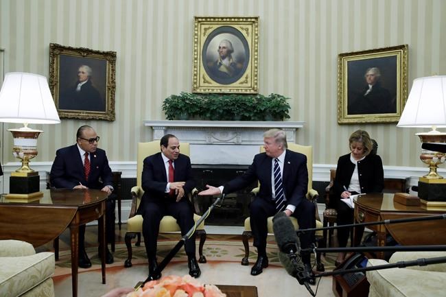 Trump says US will forge a 'great bond' with Egypt | iNFOnews.ca