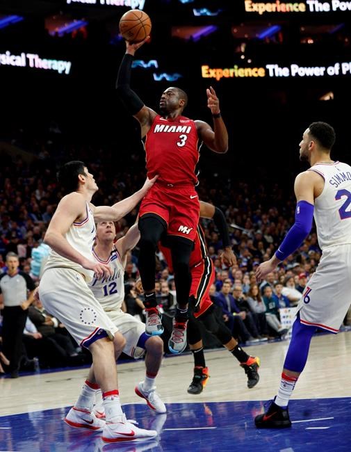 Wade turns back the clock and 76ers in Game 2 Heat victory | iNFOnews.ca