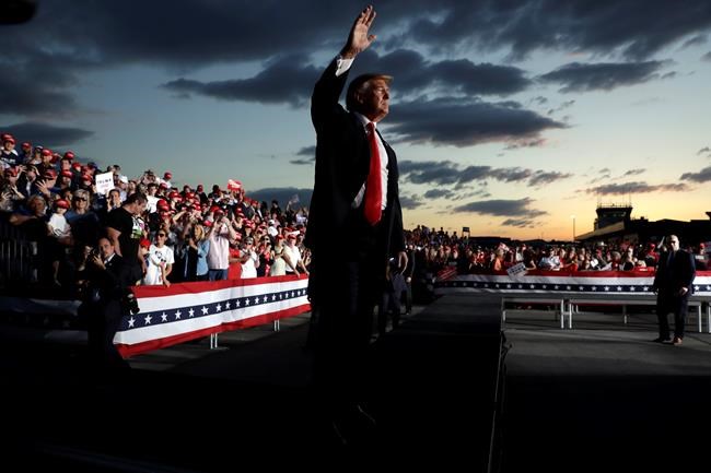 The Latest: Trump claims Biden 'deserted' Pennsylvania | iNFOnews.ca