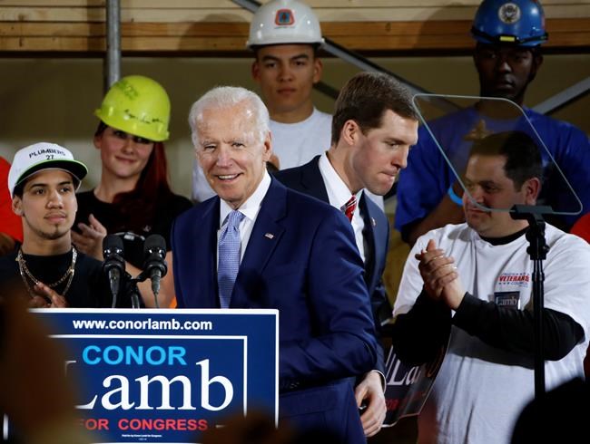 Biden asks unions to boost Dem in Pa. special election | iNFOnews.ca