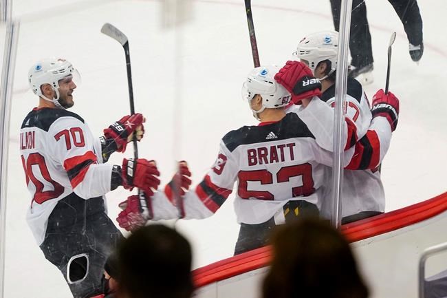 Bratt's overtime winner carries Devils past Penguins, 2-1 | iNFOnews.ca Bratt's overtime winner carries Devils past Penguins, 2-1 | iNFOnews.ca