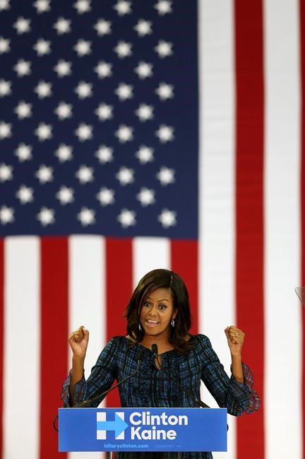 Michelle Obama says America 'needs an adult' in White House | iNFOnews.ca