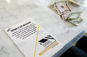 No-tip restaurant in Philly offers food for thought on hourly wages, benefits for employees | iNFOnews.ca CP31576287