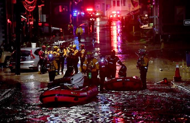 Teen OK after being sucked into drainpipe by floodwaters | iNFOnews.ca