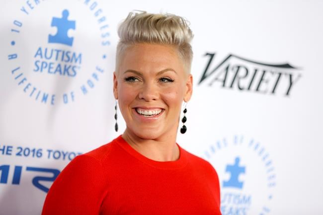 Proud mom Pink shares first sibling photo with new baby | iNFOnews.ca