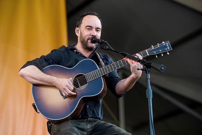 Metallica, Dave Matthews to headline wildfire relief concert | iNFOnews.ca CP1120637592