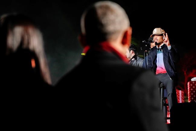 Chance the Rapper models "Thank You Obama" clothing line | iNFOnews.ca