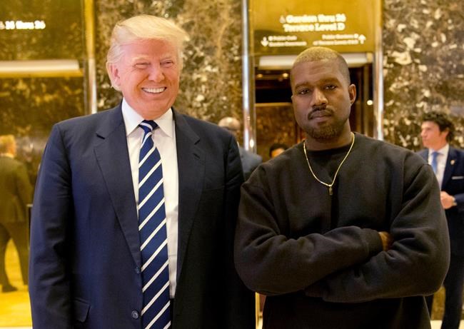 Kanye West deletes tweets on Trump, produces Trump dis track | iNFOnews.ca