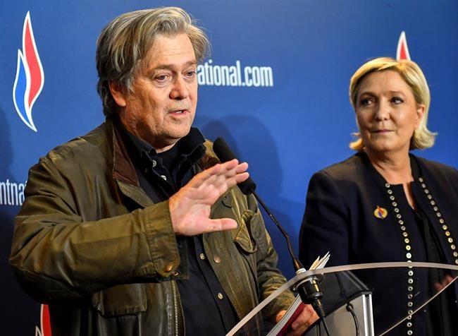 France's Le Pen meets Bannon, changes mind on offer to help | iNFOnews.ca