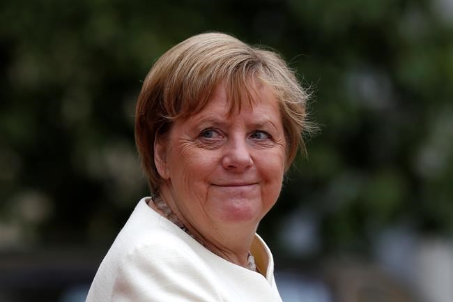 Germany's Merkel sits through anthems again | iNFOnews.ca Germany's Merkel sits through anthems again | iNFOnews.ca
