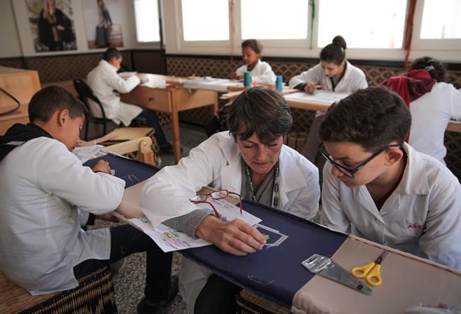 Moroccan designer's embroidery school revives fading art | iNFOnews.ca