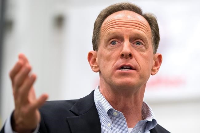 Sen. Toomey expects congressional investigations of Clinton | iNFOnews.ca