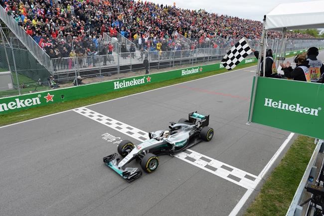 Lewis Hamilton takes Canadian Grand Prix for Mercedes for second year in a row | iNFOnews.ca