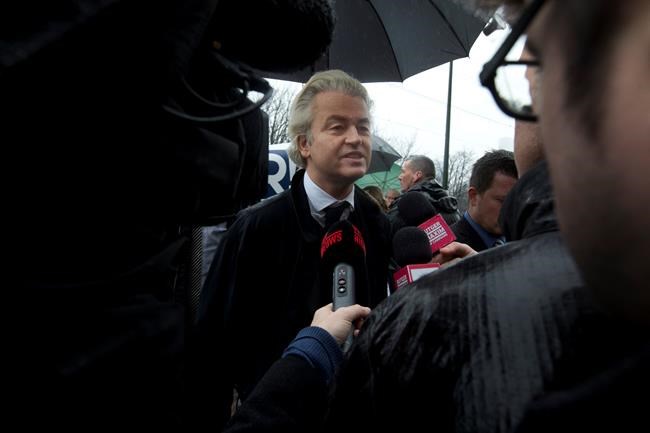 Anti-Islam populist Wilders protests outside Turkish embassy | iNFOnews.ca