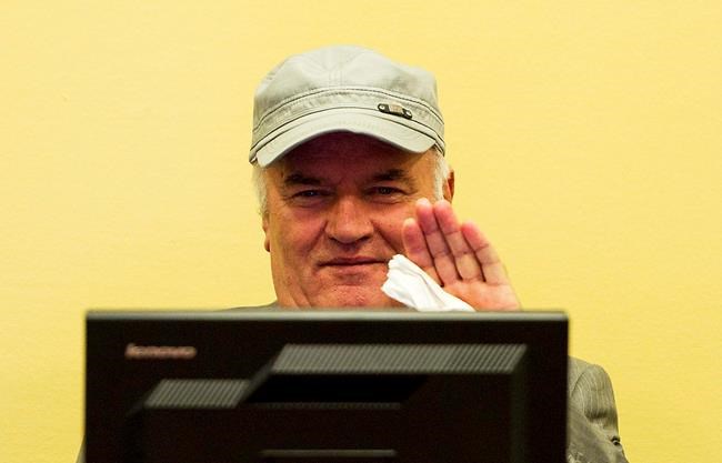 UN prosecutors: Mladic 'called the shots' in Bosnian war | iNFOnews.ca