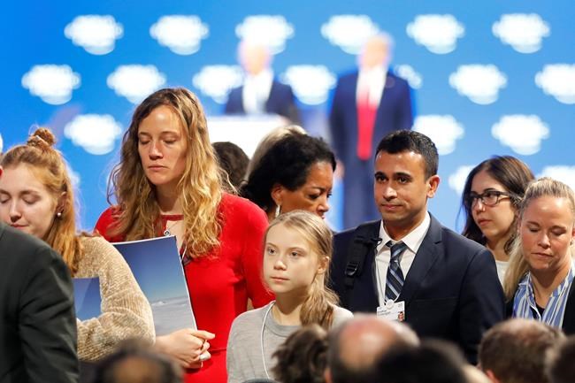 Thunberg slams Davos elites on climate as Trump takes stage | iNFOnews.ca