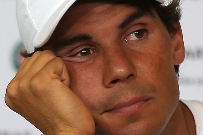 9-time champion Nadal out of French Open with injured wrist | iNFOnews.ca 9-time champion Nadal out of French Open with injured wrist | iNFOnews.ca