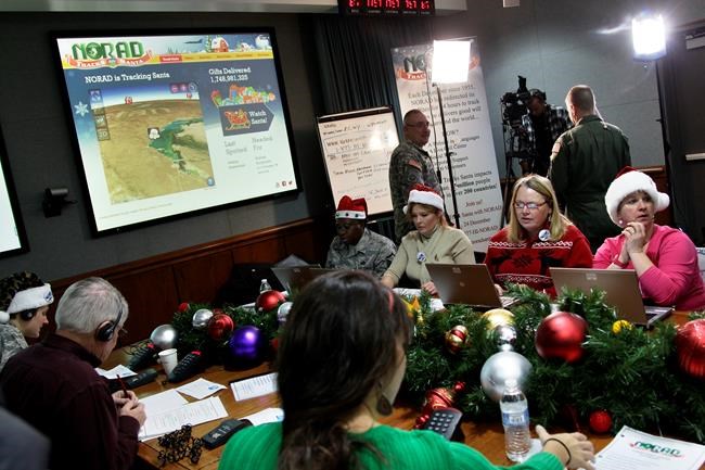 Military helping kids follow Santa's fabled flight | iNFOnews.ca