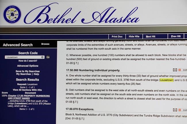 Offensive place name to be stricken from Alaska town code | iNFOnews.ca Offensive place name to be stricken from Alaska town code | iNFOnews.ca