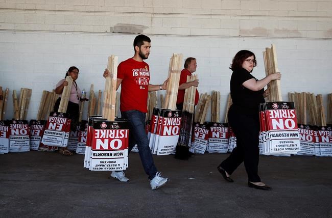 The Latest: Unionized Caesars workers in Vegas OK contract | iNFOnews.ca The Latest: Unionized Caesars workers in Vegas OK contract | iNFOnews.ca