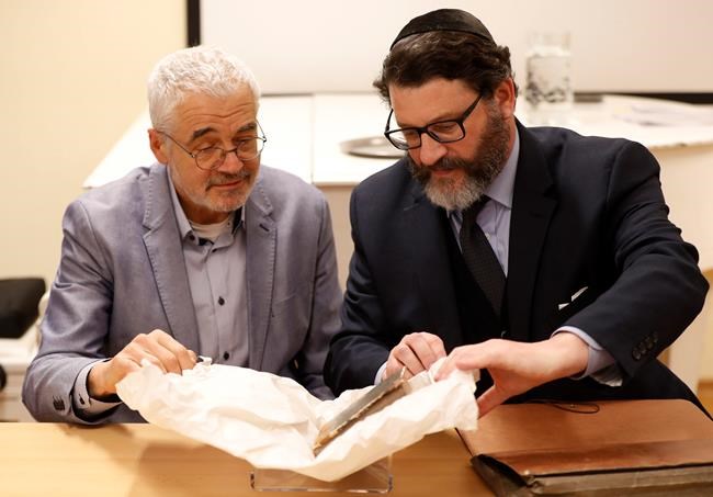 Hebrew grammar book from 16th century returns to Prague | iNFOnews.ca