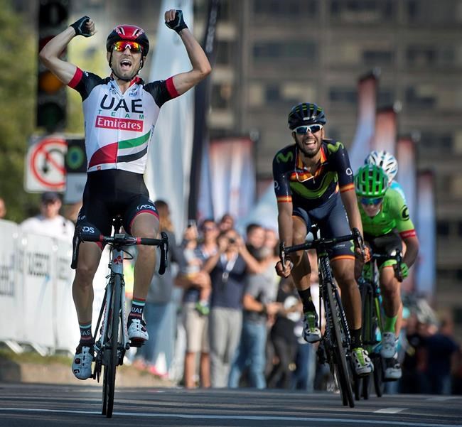 Italy's Ulissi takes Montreal WorldTour cycling grand prix in sprint finish | iNFOnews.ca Italy's Ulissi takes Montreal WorldTour cycling grand prix in sprint finish | iNFOnews.ca