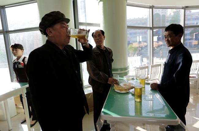 For tired Pyongyang workers, beer's on tap at stand-up bars | iNFOnews.ca For tired Pyongyang workers, beer's on tap at stand-up bars | iNFOnews.ca