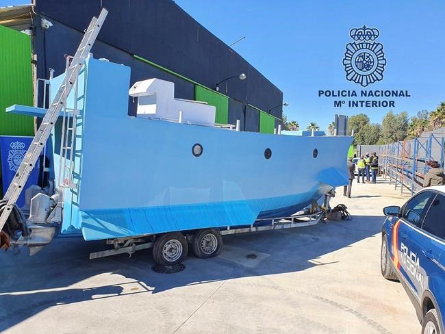 Spanish police sink drug smugglers’ submarine plans | iNFOnews.ca