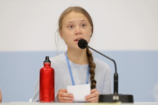 Greta Thunberg apologizes for 'against the wall' comment | iNFOnews.ca