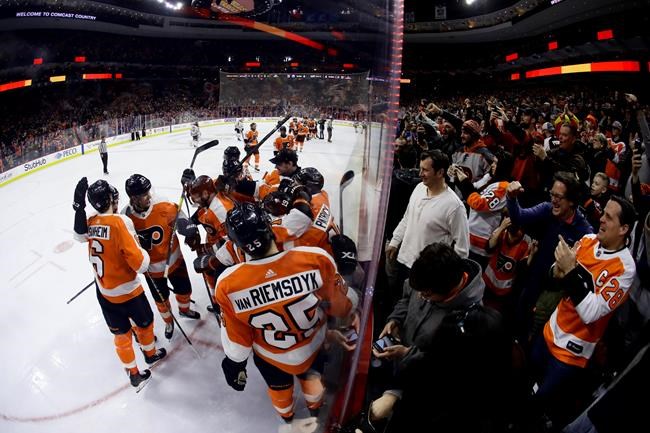 Patrick goal in OT, Flyers top Oilers 5-4 for 7th win in row | iNFOnews.ca