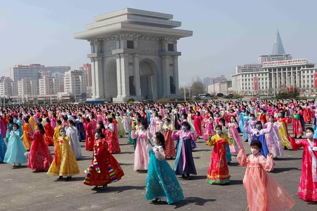 N Koreans mark founder's birthday amid economic difficulties | iNFOnews.ca N Koreans mark founder's birthday amid economic difficulties | iNFOnews.ca