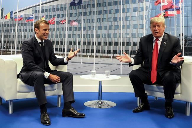 No shove, but Trump body language speaks to frosty relations | iNFOnews.ca No shove, but Trump body language speaks to frosty relations | iNFOnews.ca