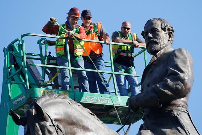 Detailed plans in place for careful removal of Lee statue | iNFOnews.ca Detailed plans in place for careful removal of Lee statue | iNFOnews.ca