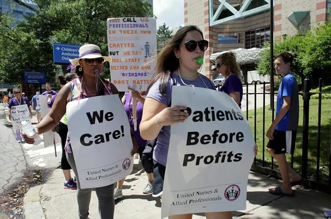 Hospital operator begins using temporary workers amid strike | iNFOnews.ca Hospital operator begins using temporary workers amid strike | iNFOnews.ca