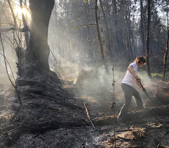 B.C. blaze that destroyed homes near Squamish doubles in size: wildfire service | iNFOnews.ca