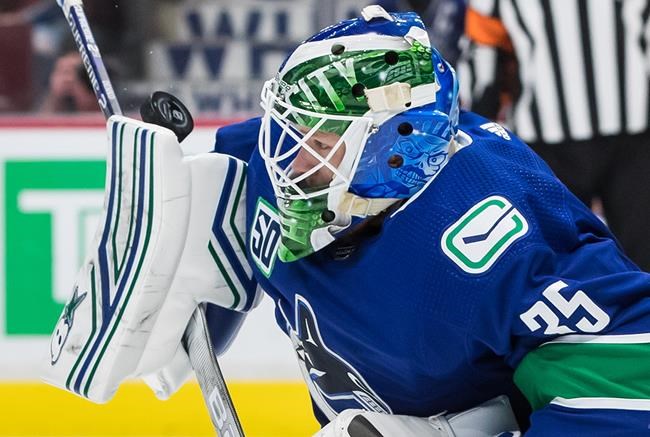 Canucks' Demko says being off the ice during pandemic can be 'overwhelming' | iNFOnews.ca