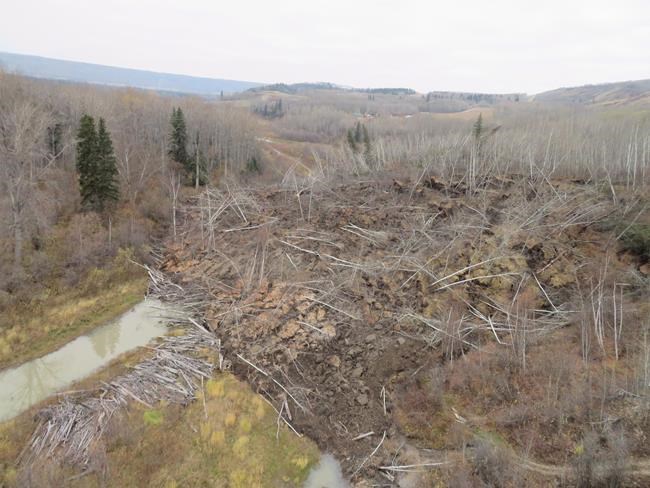 Rough road built to Old Fort, B.C., after slide ripped out only access route | iNFOnews.ca Rough road built to Old Fort, B.C., after slide ripped out only access route | iNFOnews.ca