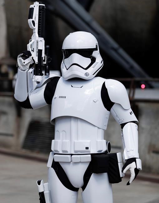 Stormtrooper with a gun: Alberta police take down restaurant worker in costume | iNFOnews.ca
