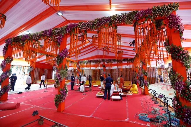 Indian PM lays foundation of temple at razed mosque site | iNFOnews.ca Indian PM lays foundation of temple at razed mosque site | iNFOnews.ca