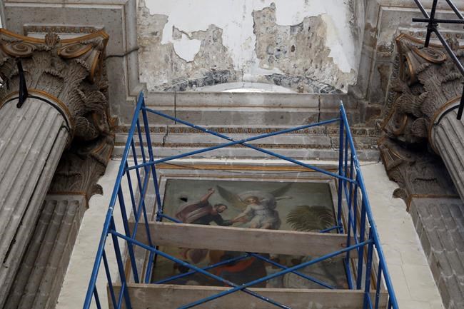 Mexico halfway through quake restoration of old churches | iNFOnews.ca Mexico halfway through quake restoration of old churches | iNFOnews.ca