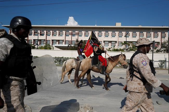 Protesters bar Haiti's president from visiting historic site | iNFOnews.ca Protesters bar Haiti's president from visiting historic site | iNFOnews.ca