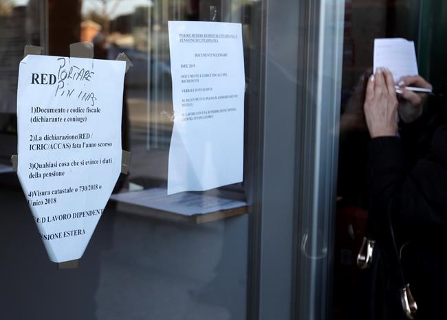 Italian populists launch welfare program for poor, jobless | iNFOnews.ca Italian populists launch welfare program for poor, jobless | iNFOnews.ca